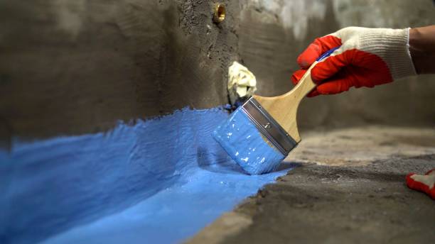 Commercial Waterproofing project at a Graysville, AL business property by SJ Waterproofing Pros